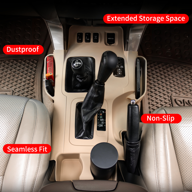 2003-2009 トヨタランドクルーザープラド LC120 J120 中央制御シリコン保護カバーアンチスリップオートインテリアアクセサリー