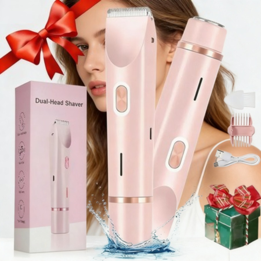 男性用2 in 1電気ヘアトリマーシェーバー