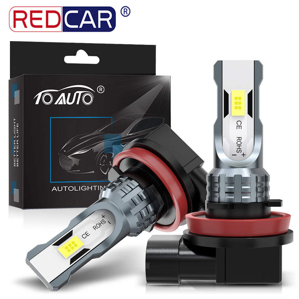 H8 H11 LED ヘッドライト Canbus H7 9005 HB3 9006 HB4 フォグランプ電球 30000LM 5500K LED デイタイムカーランプ用自動 12V ヘッドランプ