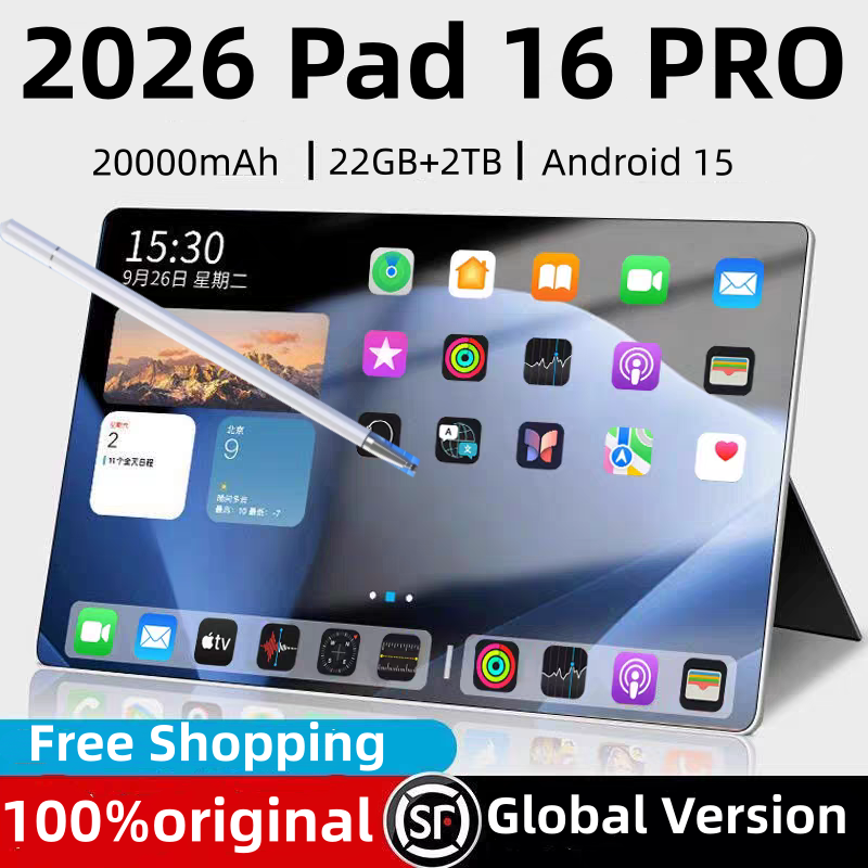 2026 5G タブレット Android 15 真新しい 11 インチ 22GB RAM 2TB ROM タブレット Android 15 20000mAh 10 コア WIFI Bluetooth ネットワーク タブレット