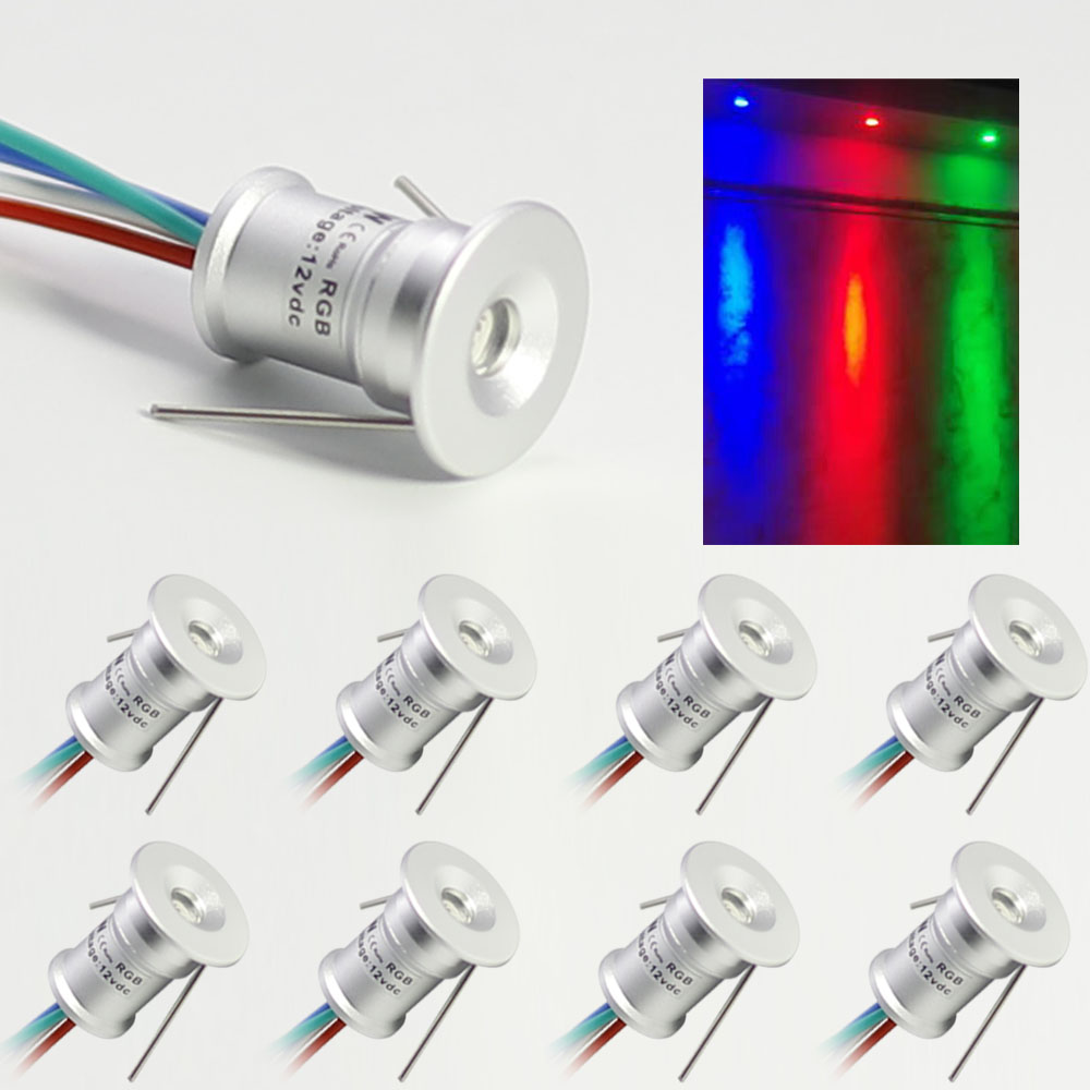 DC12V LED ミニスポットライト凹型天井スターダウンライト KTV バーパーティーステージカラフルなライト RGB 石膏ボード小型スポットライト