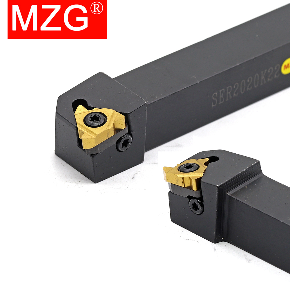 MZG SER SER1010H11 SER1212H11 SER1616H11 SER1212H16 SER1616H16 SER2020K16 SER2525M16 おねじ旋削工具インサート 16ER
