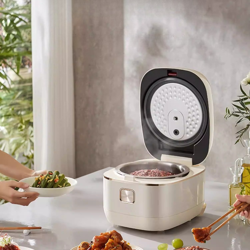 4L IHスマート炊飯器 0コーティングステンレス内釜 大容量電気炊飯器 家庭用 スマート調理