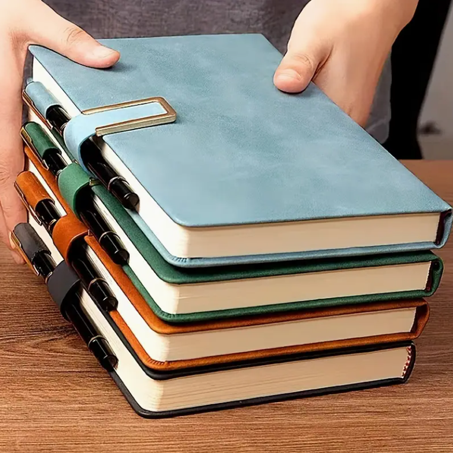 A5 レトロノート ソフトレザーカバー 200/360ページ 学生向け ビジネス オフィス 学校用文房具
