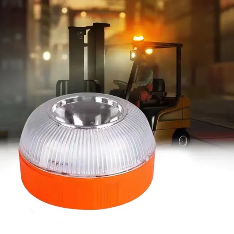 充電式 Led 車緊急ライト V16 懐中電灯磁気誘導ストロボライト交通事故ランプビーコン安全アクセサリー