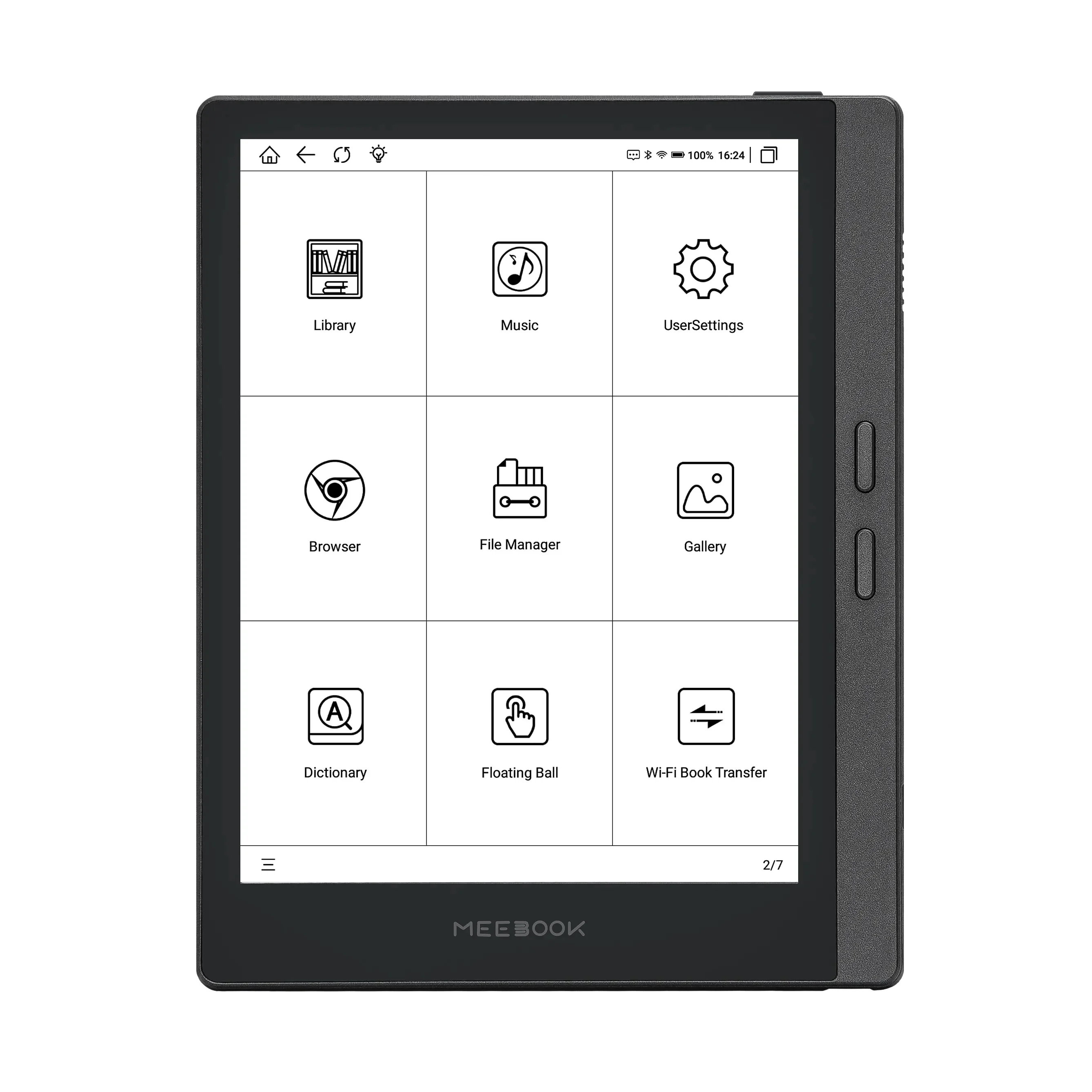 2024 新しい MEEBOOK M7 電子紙の本 6.8 インチ電子リーダー 300PPI 高精細インクスクリーンオープン Android システム 32 グラムメモリ