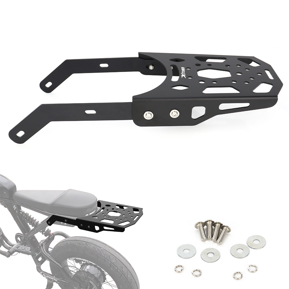電動自転車ラック荷物ラック Super73 R シリーズ用スーパー 73 R シリーズリアキャリアラックカーゴフレームトップケーステールバッグサポート