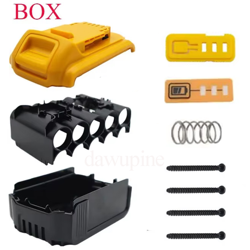 DeWalt ツールアクセサリー用リチウムイオン電池プラスチックケース XR 18V 20V DCB183 DCB203 DCB204 DCB200 シェルハウジングケース部品