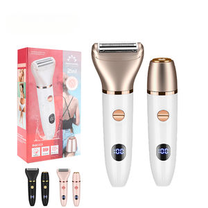 女性向けUSBコードレス充電式電気シェーバー（卸売）、防水、ウェット＆ドライ使用、全身ビキニライン対応、痛みのない脱毛。
