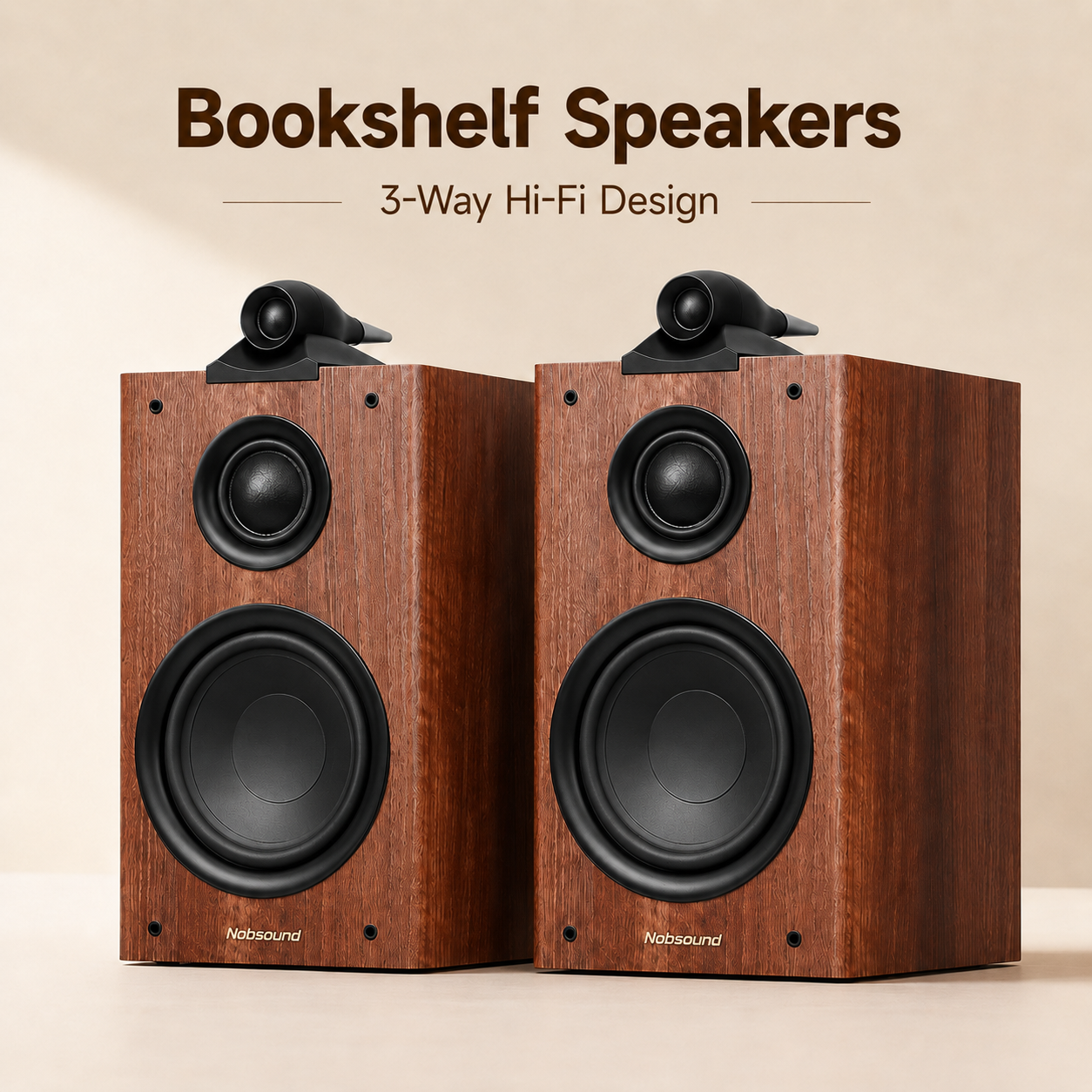 6.5 インチスピーカー 3 ウェイパッシブブックシェルフスピーカー 120 ワット HiFi フィーバーモニターオーディオ 6ohm ホームシアタースピーカーサウンドボックス NS-Q3