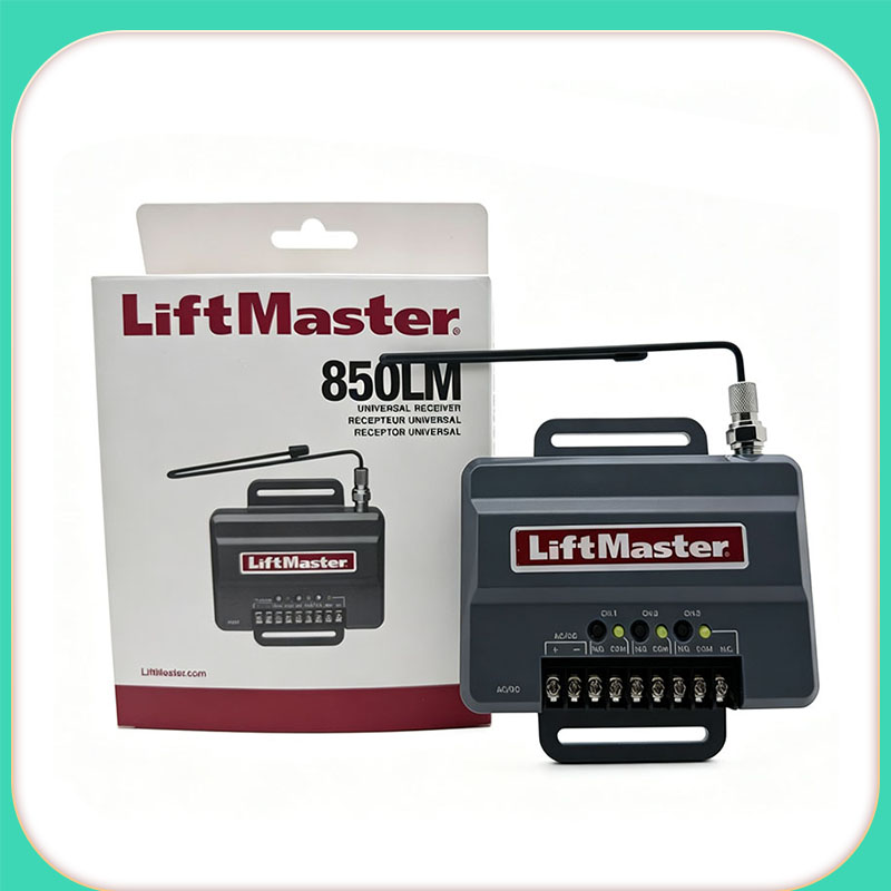 850LM セキュリティ 2.0 ユニバーサルガレージドア受信機ワイヤレスローリングコードゲートオープナーモジュールリモコン交換部品