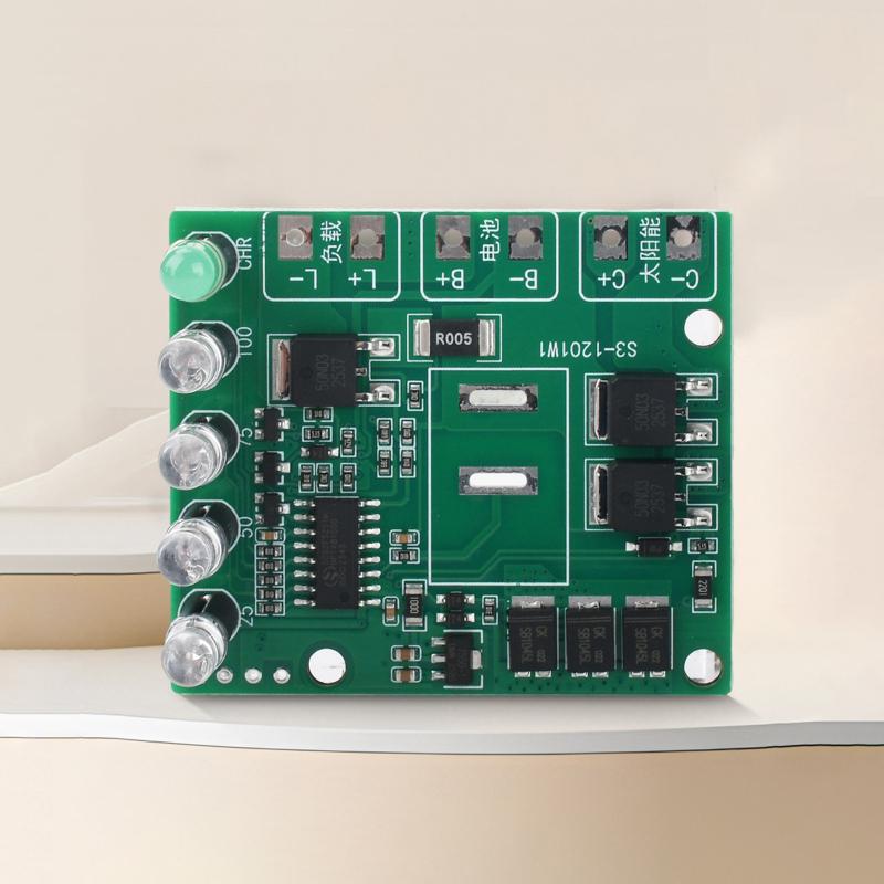 過充電保護付き 3S リチウムイオンおよび 4S LiFePO4 バッテリー用 12V 12A MPPT ソーラー充電コントローラーモジュール