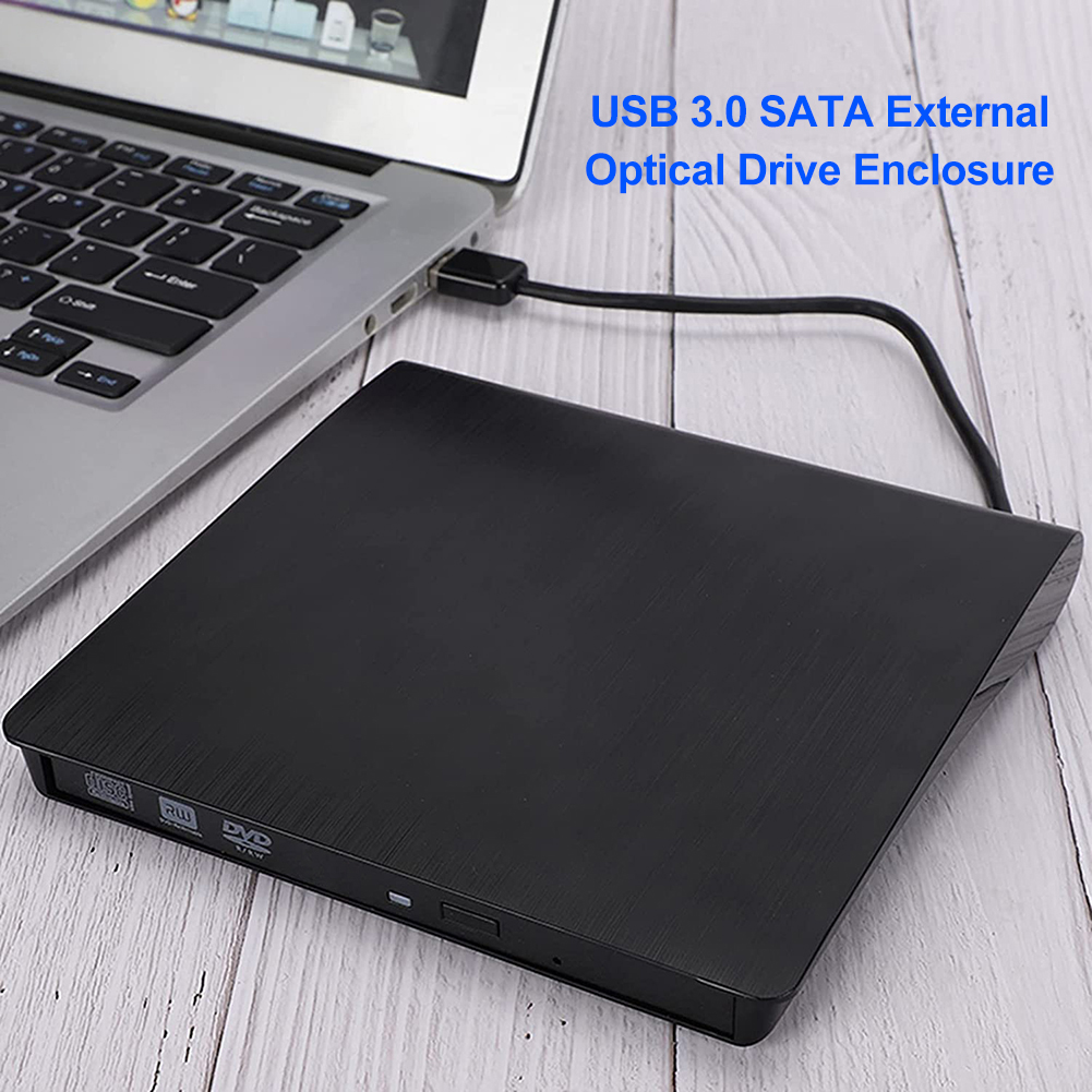 DVD CD-ROM RW 光学ドライブ USB 3.0 SATA ラップトップ コンピュータ用外部エンクロージャ
