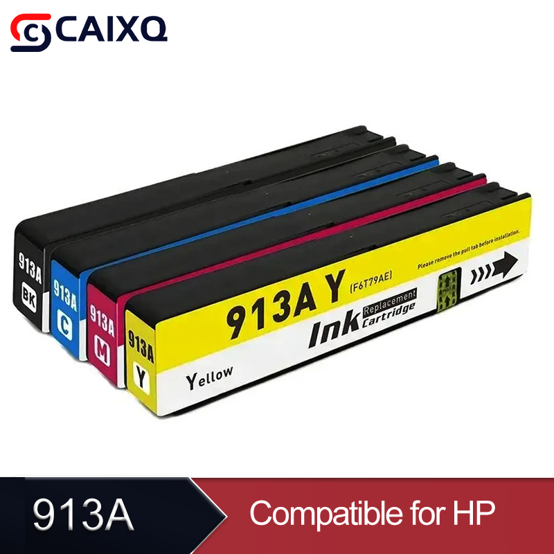913A 913 A 互換性インクジェットインクカートリッジプレミアムカラー HP913A HP ページワイド 352dw 377dw 477dw P55250dw P57750dw プリンタ用