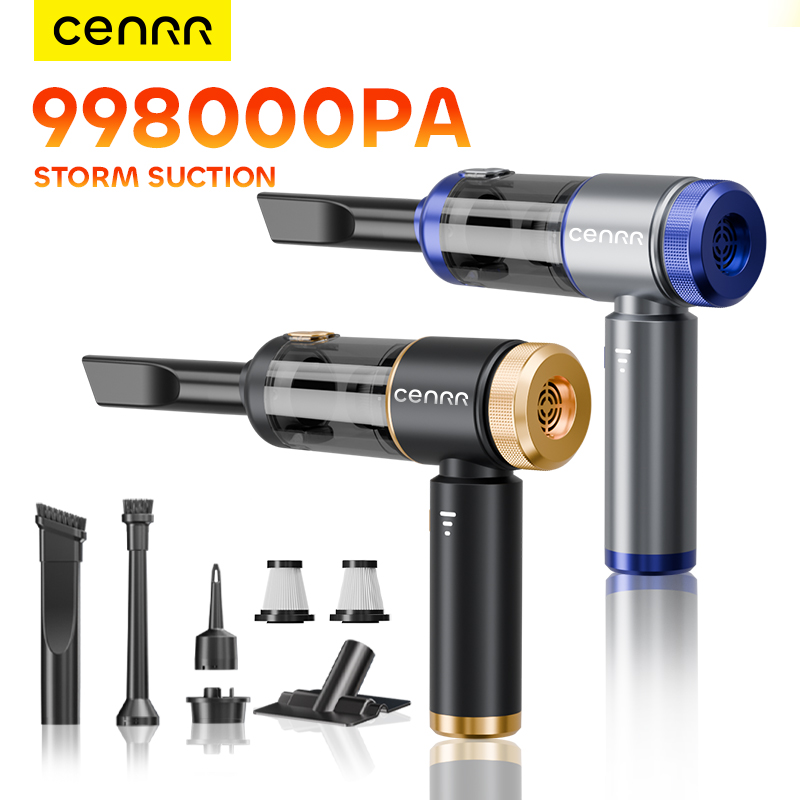 CENRR 998000PA コードレス新しいポータブル車の掃除機ミニ強力な掃除機家庭用ハンドヘルド送風機車のクリーナー