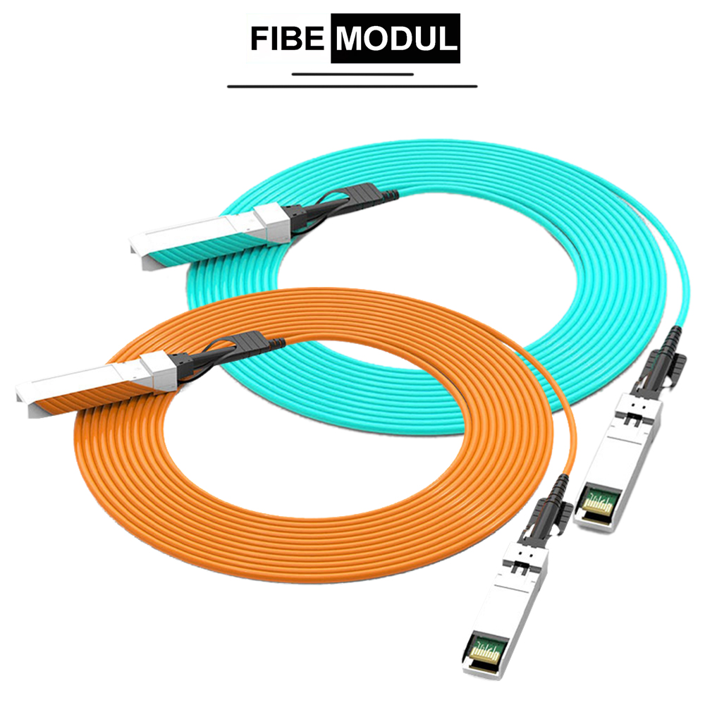AOC ファイバーケーブル 10 グラム SFP から SFP アクティブ光 SFP ケーブル OM2 3M/5M/7M/10M/20M LSZH Cisco、MikroTik、Ubiquiti などのファイバースイッチ