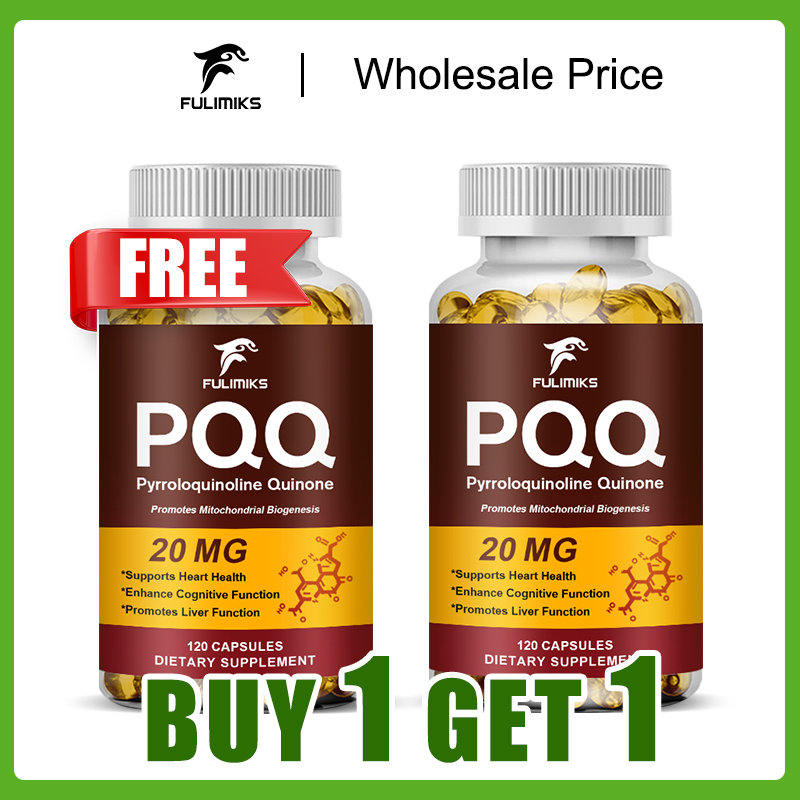 1 つ購入すると 1 つ無料! PQQ サプリメント、持続的な精神エネルギー、鋭い集中力のための