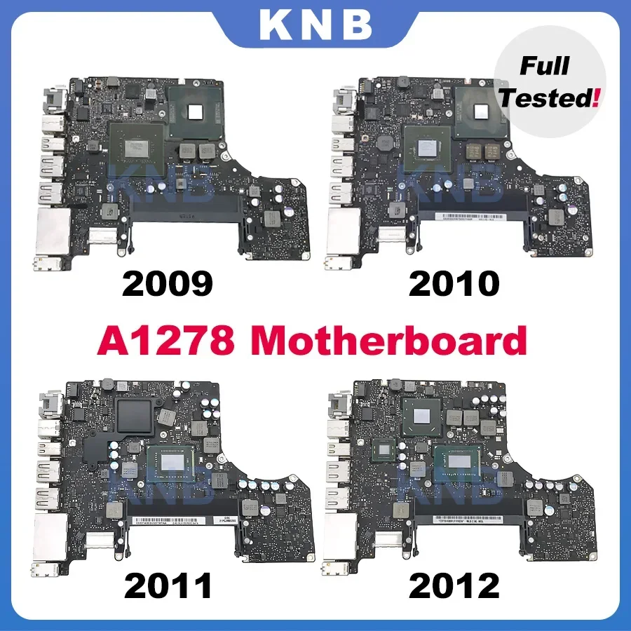 ラップトップ A1278 マザーボード Macbook Pro 13 "A1278 ロジックボード i5 i7 2008 2009 2010 2011 2012 年