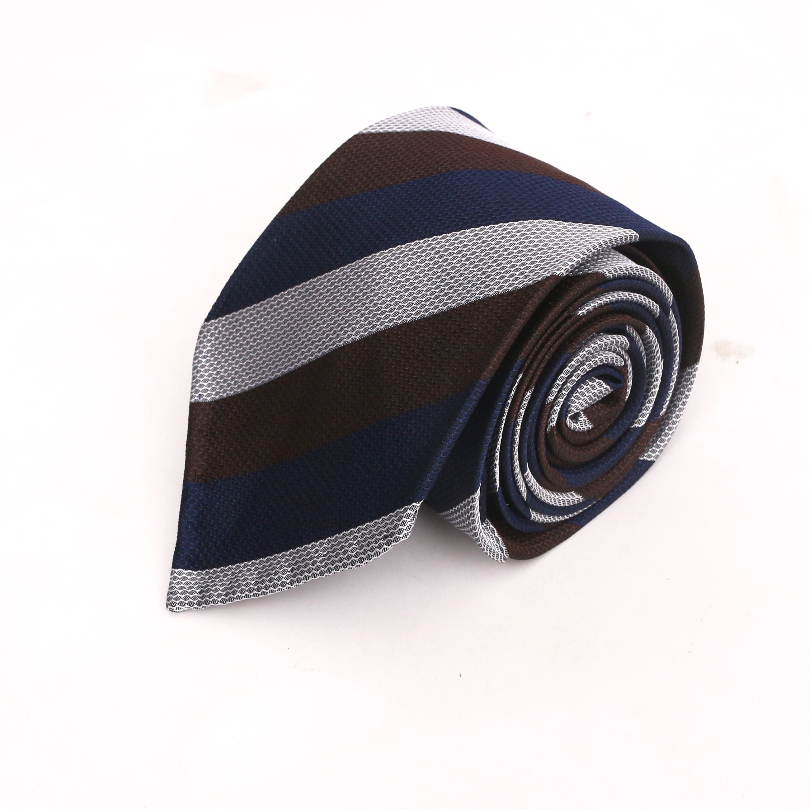 High Quality 100%satin Silk Tie for Men's Fashionable Striped Checkered Tie That Is Currently Popular and Paired with Suits