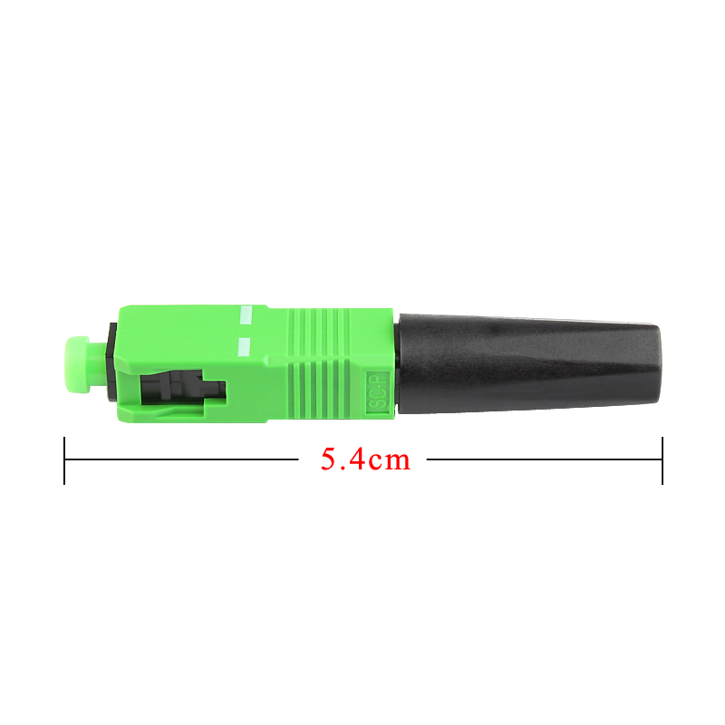 100 個 FTTH クイックコネクタ埋め込み SC APC 光ファイバ高速コネクタシングルモード SCAPC 光ファイバコネクタ送料無料