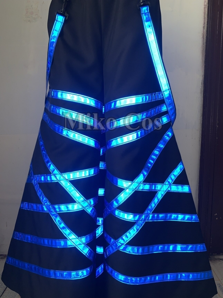 メルボルンシャッフルパンツ新しいスタイル反射ゴーストステップ蛍光パンツゴーストダンスベルボトムフレアパンツヒップホップ