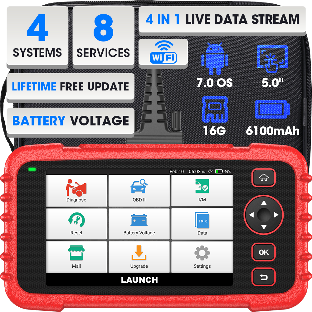 起動 CRP129X 診断ツール OBD2 スキャンツール自動車 OBDII スキャナ 4 システム診断 obd2 コードリーダー
