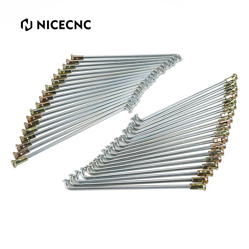NICECNC ヤマハ TTR125 2000-2003 TTR 125E TTR 125L TTR125LE RT100 DT100 MX100 36 個 3.2×145 ミリメートルスポークニップルセット