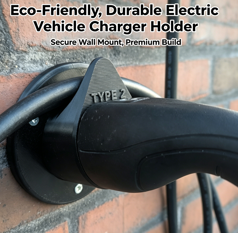 EU 省スペース電気自動車タイプ 2 EV ウォールマウント充電器ブラケット度ロープロファイル RH 自動車アクセサリー簡単インストール