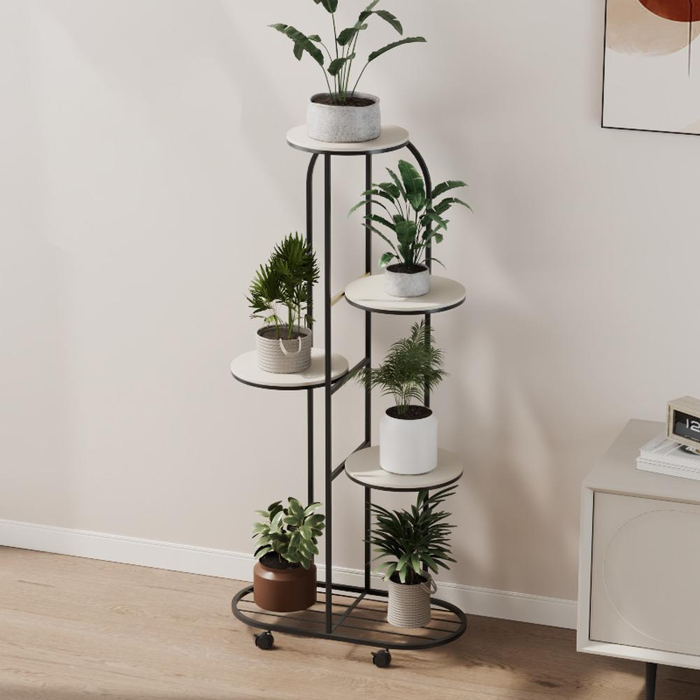 4/5 段金属製植物スタンド屋内屋外植物棚用複数の植物用フラワーポットホルダーディスプレイスタンドバルコニーガーデン用