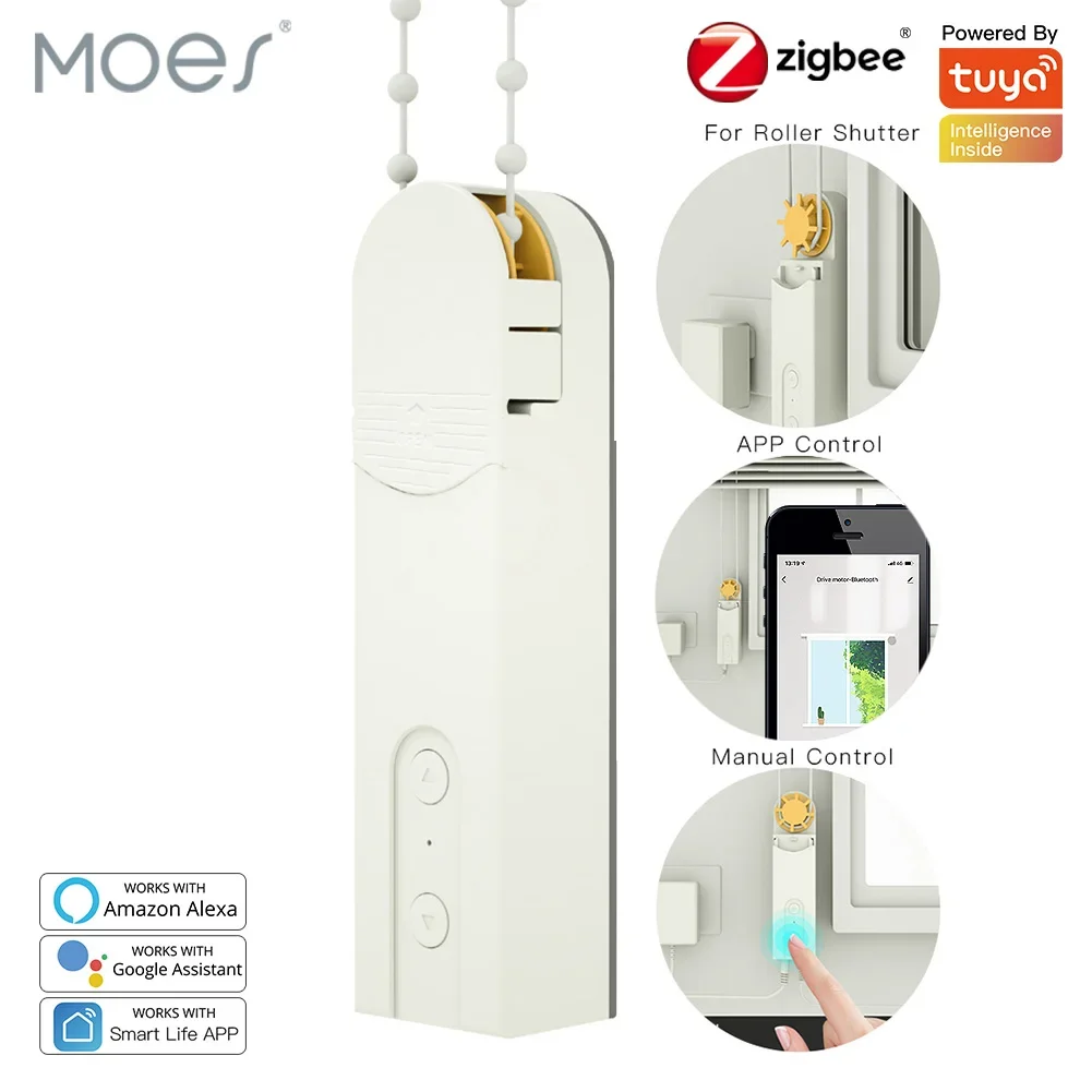 ZigBee スマート DIY 電動ローラー ブラインド/シェード ドライブ モーター ハブ Tuya スマート ライフ アプリ Alexa Google ホーム 音声制御