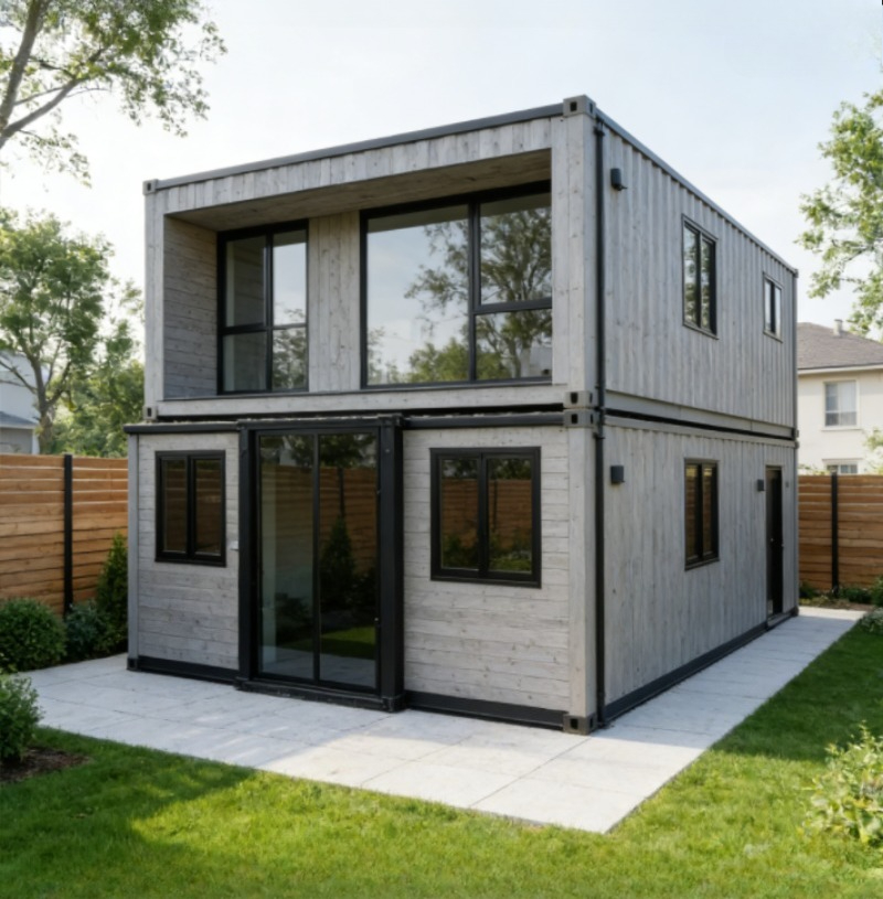 Customize Foldable Modular Expandable Container House 20ft 2 Bedrooms Bathroom Terrace with Roof Foldable House Collapsible Home
