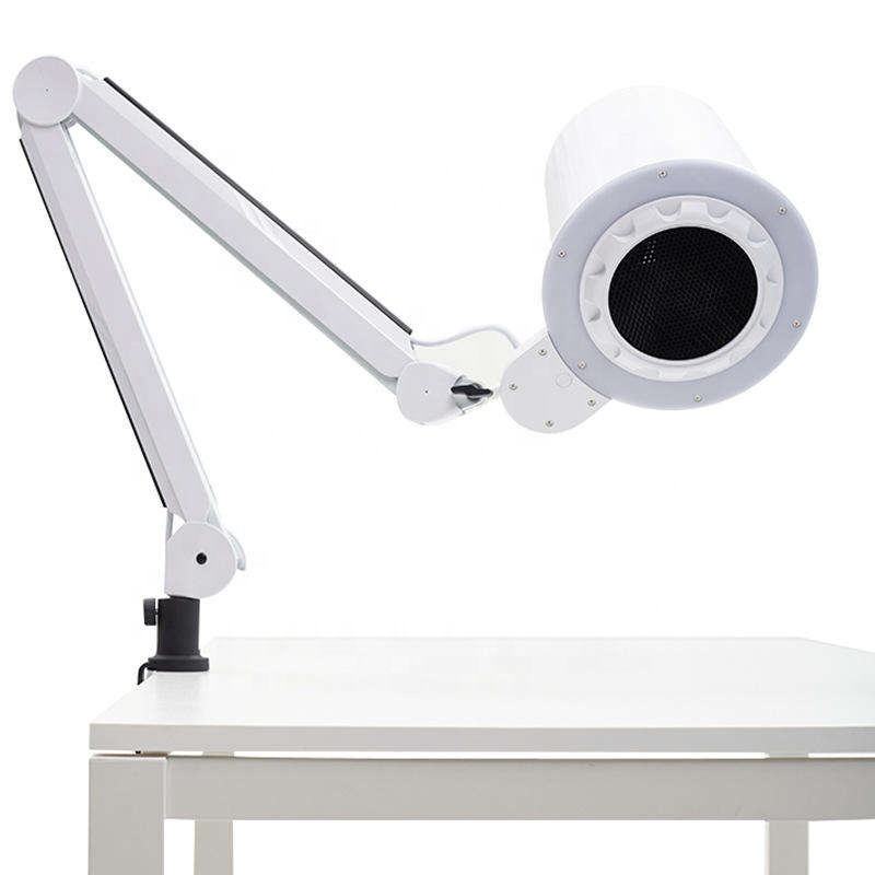 4BLANC Nail Dust Collector for Beauty Salon Professional Two-in-One with Shadowless Lamp OEM Available