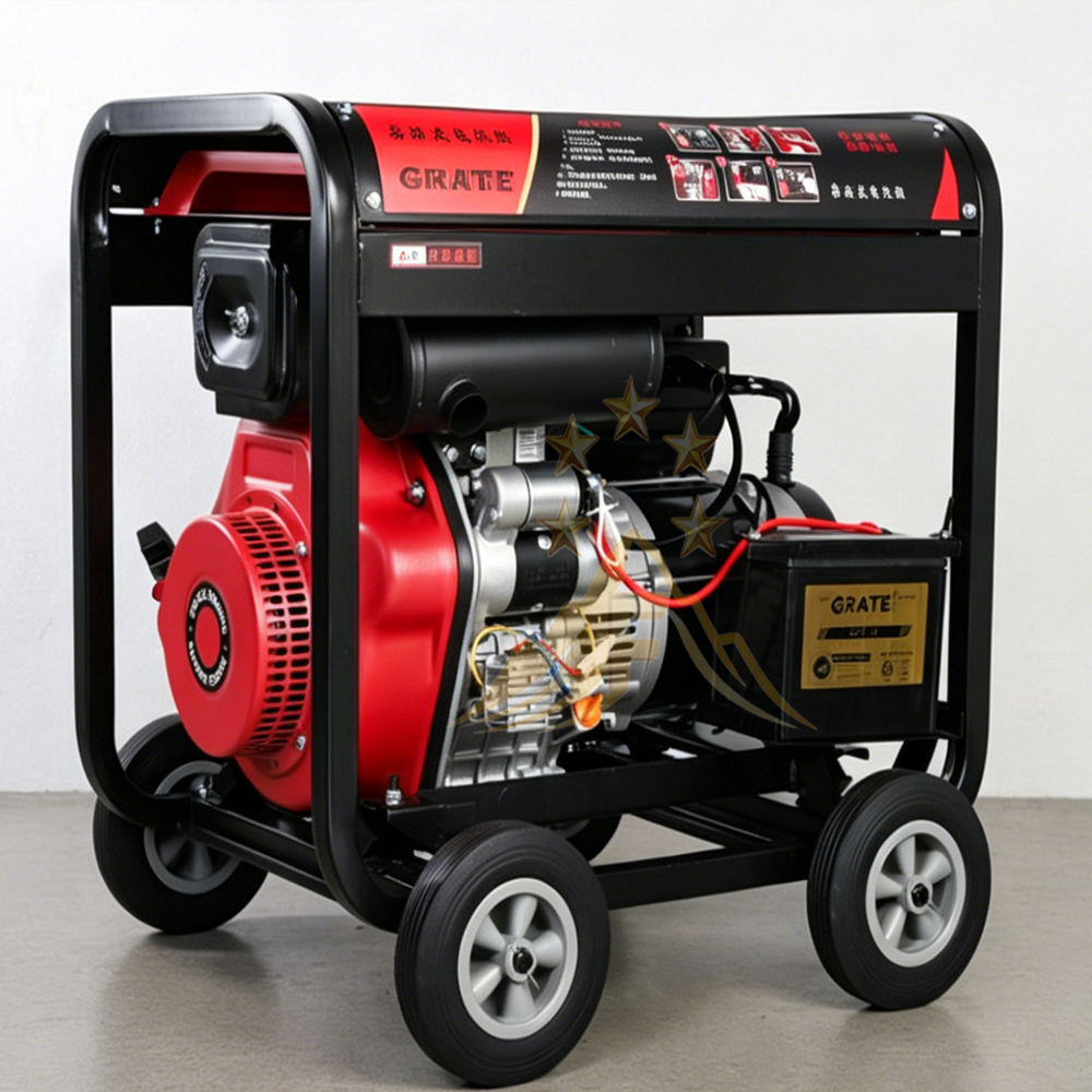 REAL POWER 10000W スマートディーゼル発電機 220V 380V 3000W 5000W 7KW 8KW 電源シングル 3 相石油電気オルタネーター家庭用‌