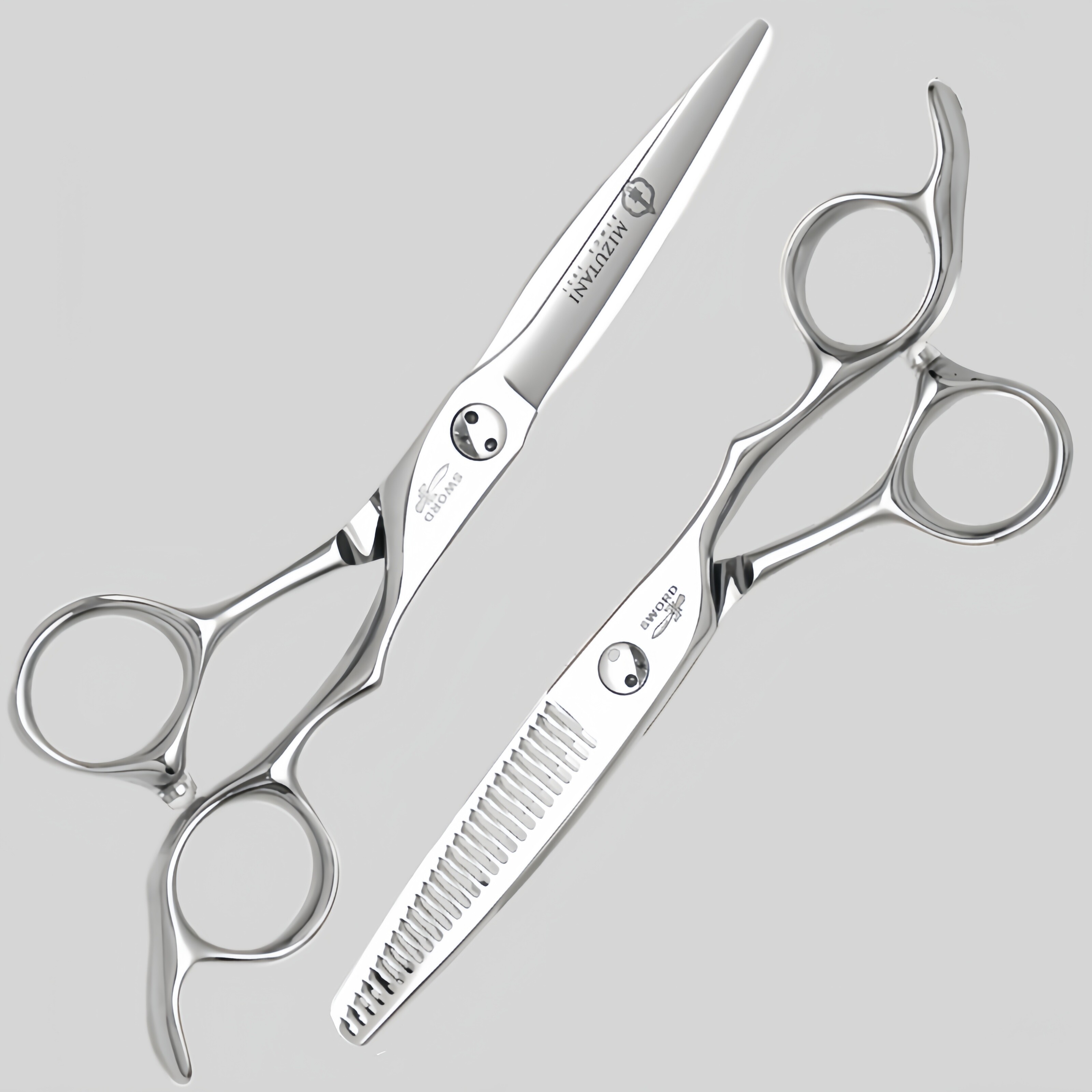 プロの理髪はさみ 5.5/6 インチサロンヘアはさみ理髪はさみ薄型美容はさみ