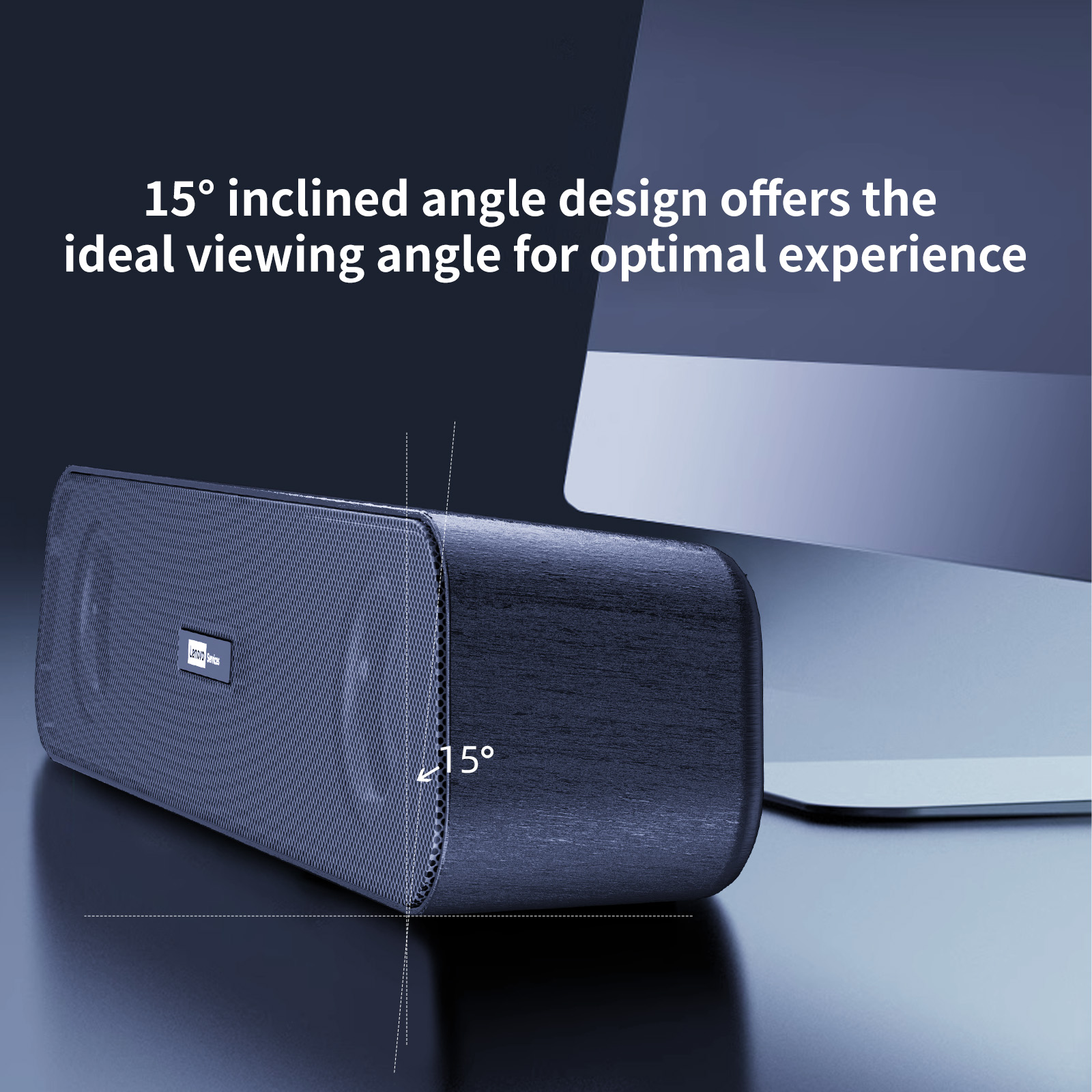 Lenovo デスクトップ スピーカー USB ステレオ重低音、音楽プレーヤーポータブル 3D サラウンド ラウドスピーカー オーディオ プレーヤー PC ラップトップ デスクトップ用
