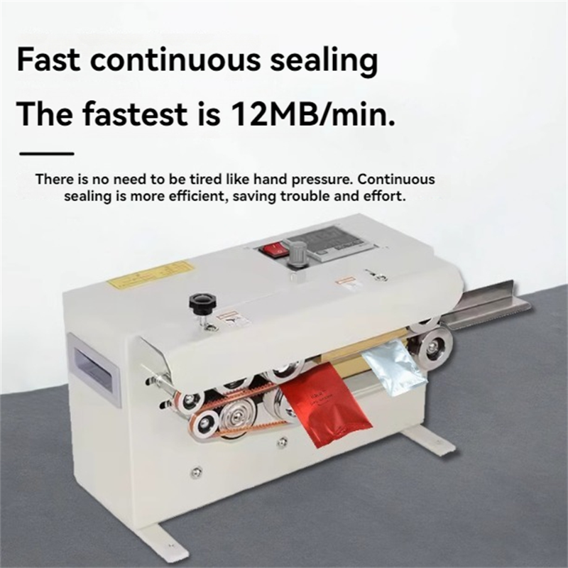 FR-550 連続シール機全自動茶特殊食品包装袋 220V 自動シール機