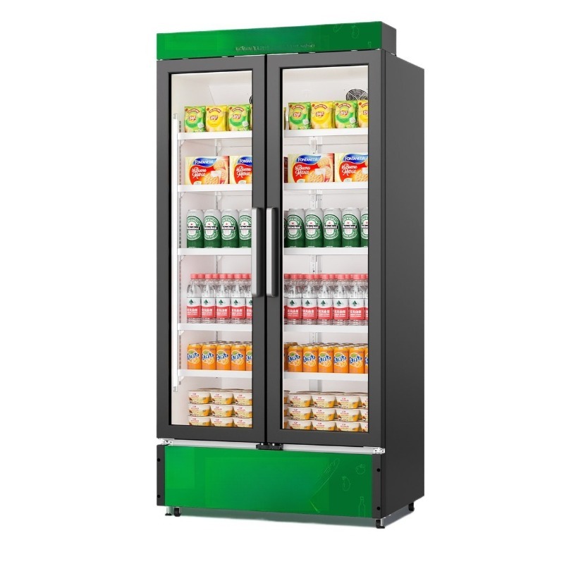 サプライヤー スマート タッチ スクリーンのスナックと冷たい飲み物冷蔵庫付き飲料自動販売機の製造