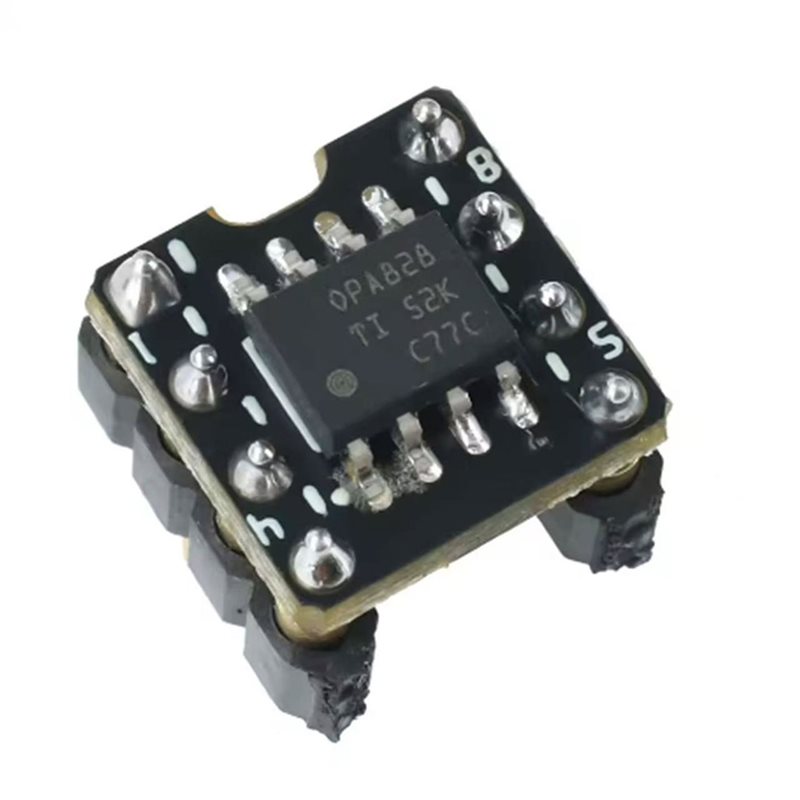 OPA828 デュアルオペアンプモジュール交換 NE5532 MUSES8920 低ノイズ高忠実度オーディオプリアンプアップグレードボード