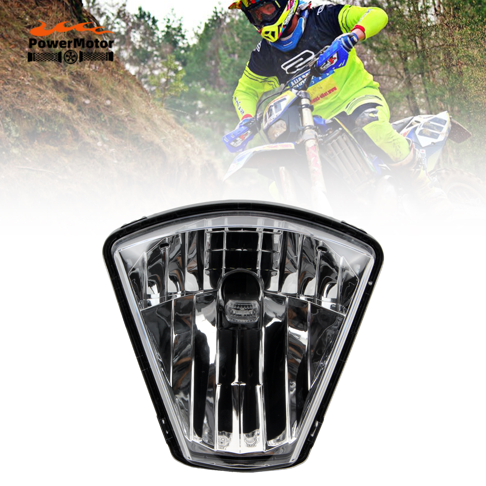 エンデューロオートバイヘッドライト LED 2025 ガスガス EC 250 300 300GP 450F ES 350 500 700 SM700 ダートバイクアクセサリー高輝度