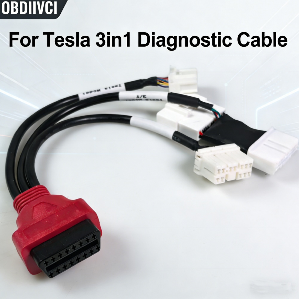 テスラ 20ピン/12ピン/26ピン OBD2 コネクタ ケーブル オス メス - 16ピン ケーブル テスラ モデル Y X 自動アダプター用