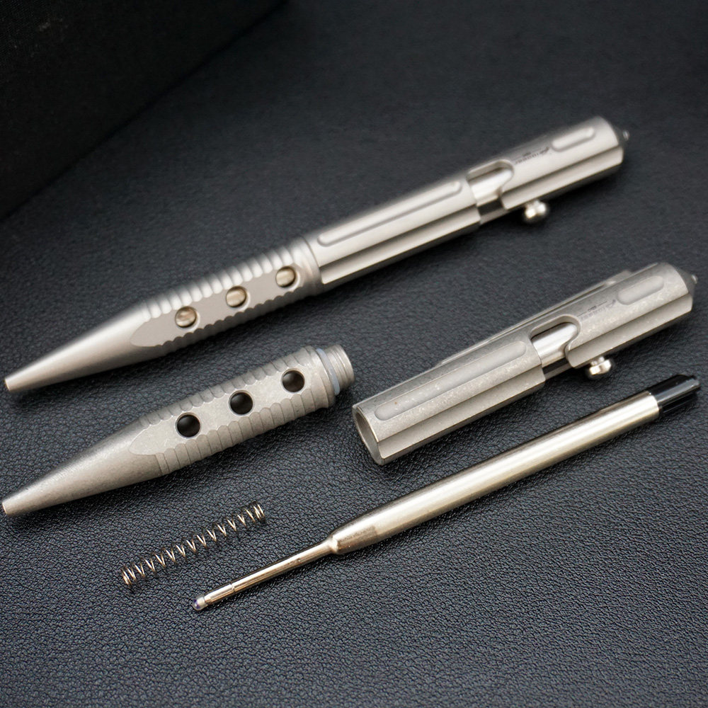 屋外ポータブル EDC チタン合金自己防衛戦術ペン車の緊急窓破壊ツール
