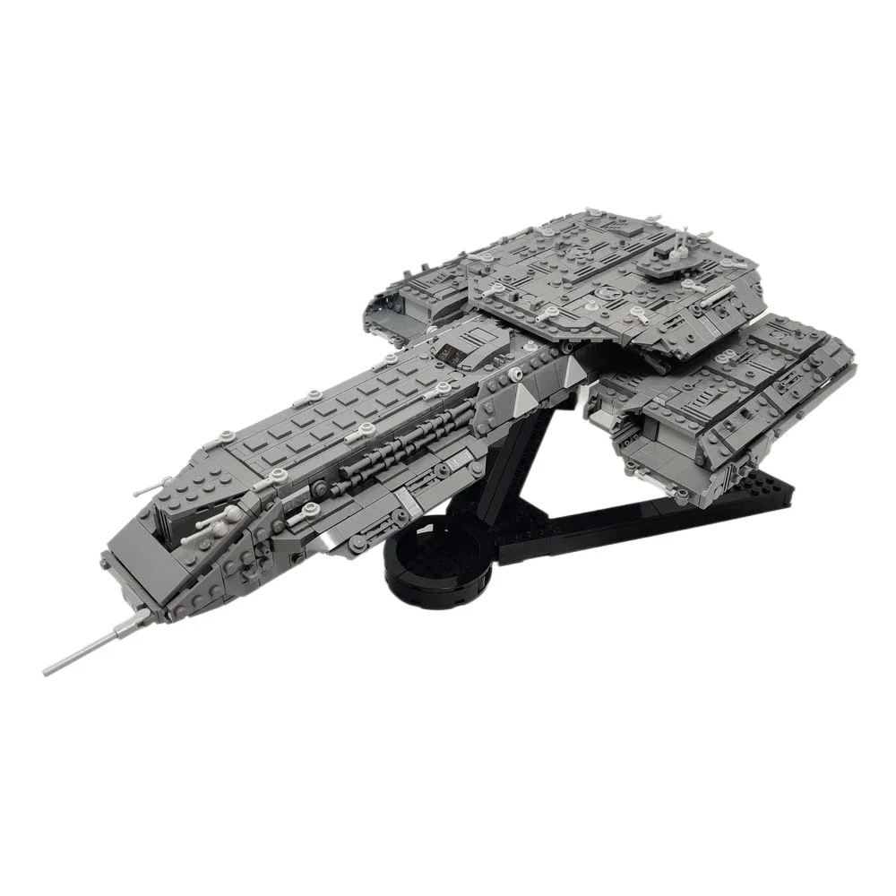 MOC-136473 スターゲイト BC-304 ダイダロス深宇宙母級巡洋艦モデル ビルディング ブロック キットおもちゃの誕生日子供ギフト