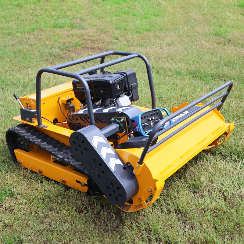 カスタマイズされた 2025 ホット販売リモート制御干し草モアマルチャー 80 センチメートル作業幅独立した芝刈り機