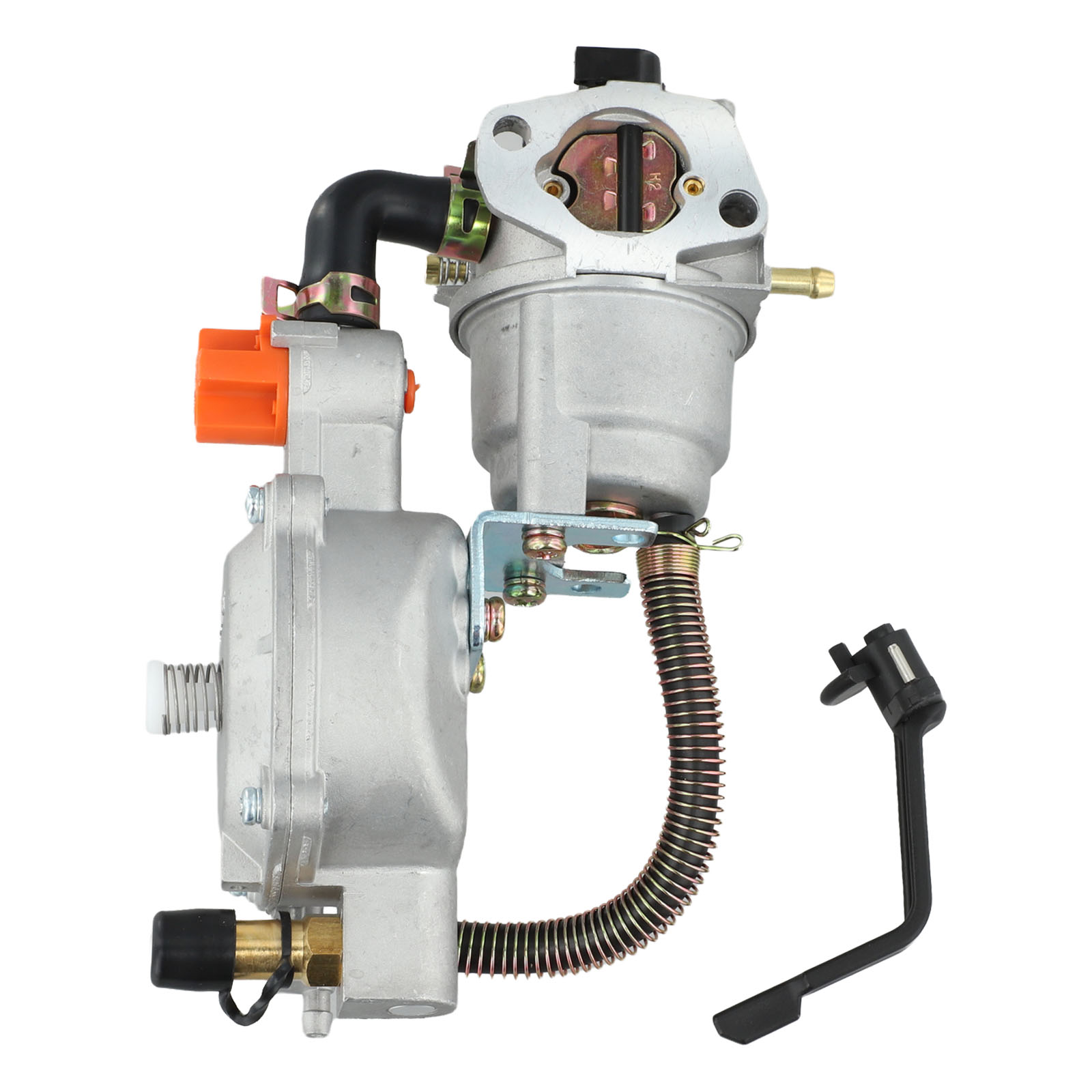 発電機変換キット用ガソリン発電機2-5KWからメタンCNG/プロパン用LPGガス変換キットがインストールされています