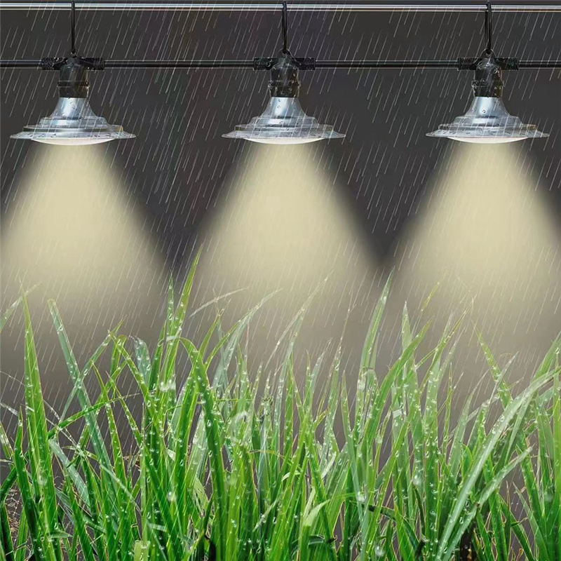 RMWIN-6 ライト屋外 LED 成長ライト植物用防水フルスペクトル温室ライト、21FT 調整可能