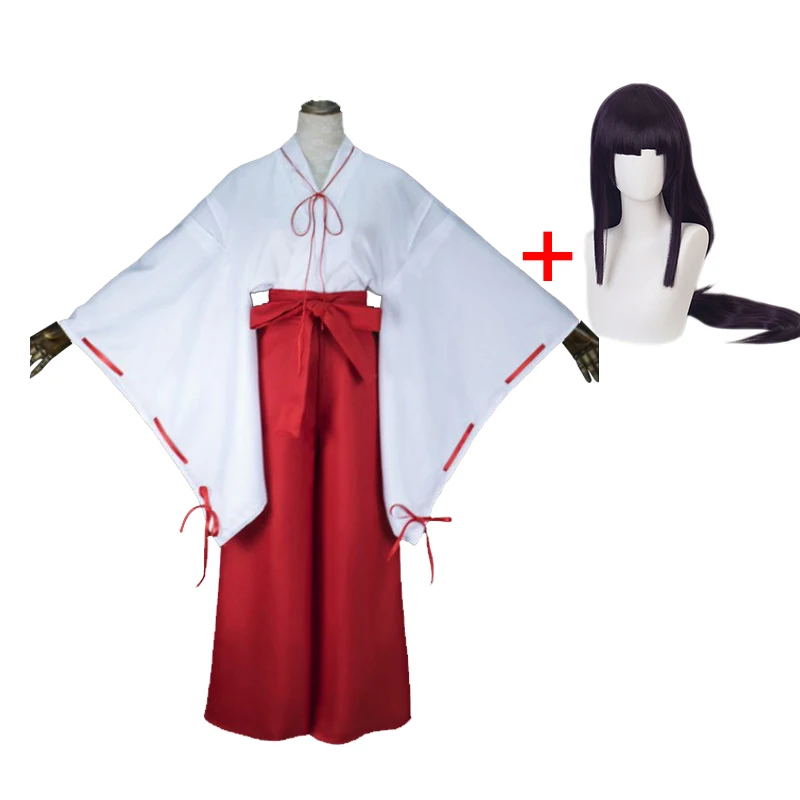 New Halloween Anime Jujutsu Kaisen Iroi Utahime Cosplay Kostuum Utahime Iroi Kimono Uniform Pruik Full Suit Halloween Kostuum