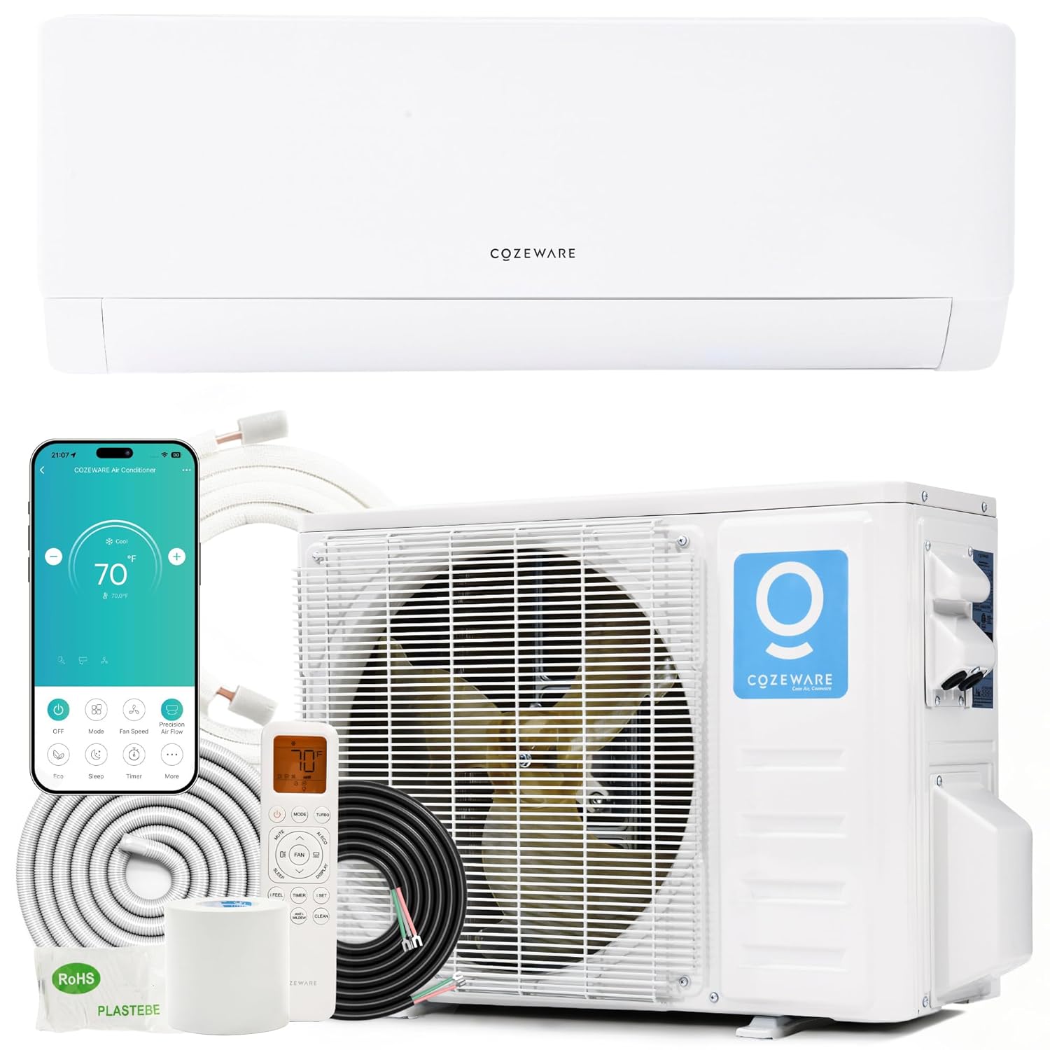 12000 BTU ミニ スプリット AC