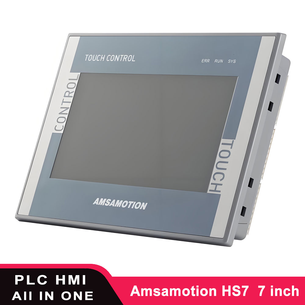 ASAMOTION PLC HMI オールインワン AMX hs7a 32mrt HSE HS7 HS7A 200 PLC のすべての命令をサポート