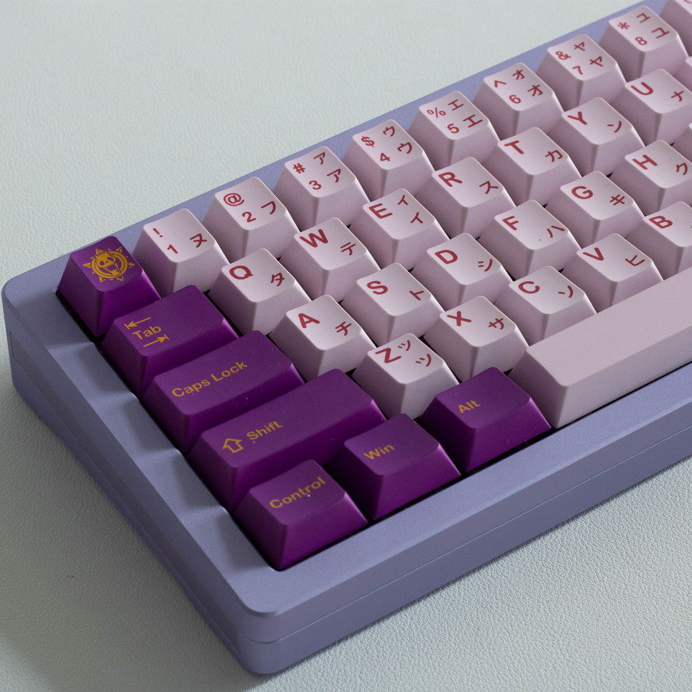 GMK 死の女王セットチェリープロファイル 142 キー PBT キーキャップ染料昇華ノベルティキット 98% 標準メカニカルキーボード
