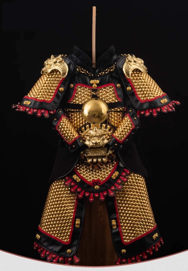 手作りの古代中国の鎧中国宋明時代の鎧